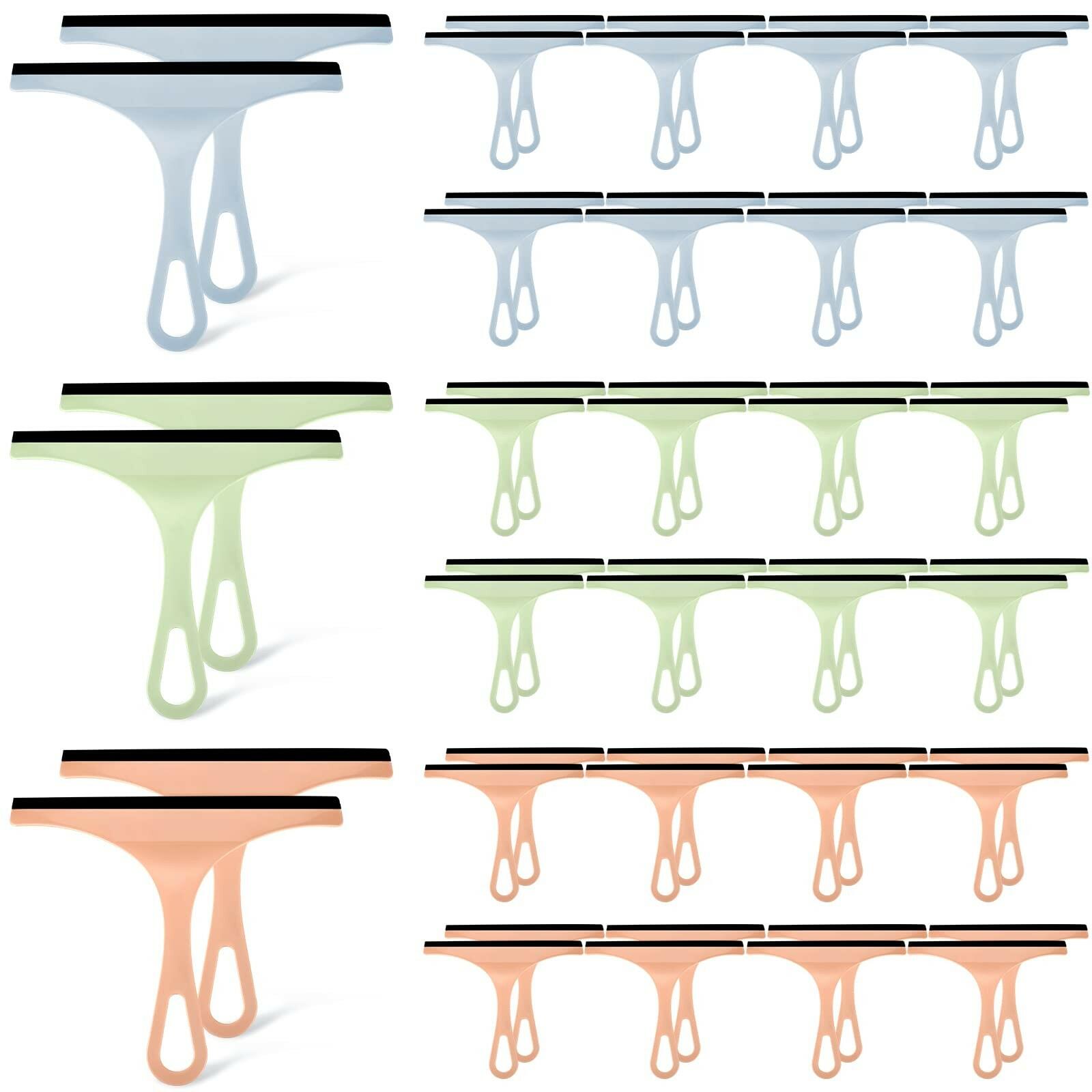 Didaey 48 Pcs Squeegee for Shower Glass Door, 8.7 Inch Silicone Shower Squeegee
