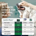 Dog Teeth Cleaning Powder, Dog Dental Powder and Cats Breath Freshener, Plaque