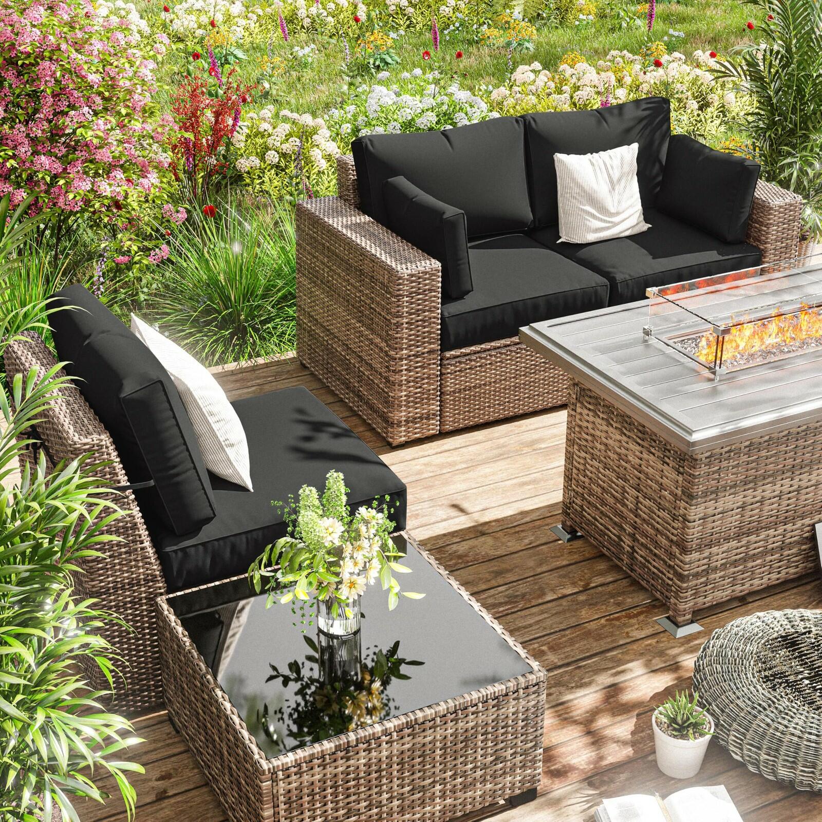Snubbull 8p Outdoor Cushion Slipcovers Outdoor Patio Cushions Covers Replacement