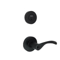 Primrose Matte Black Single Cylinder Door Handle Keyed Alike Combo Pack