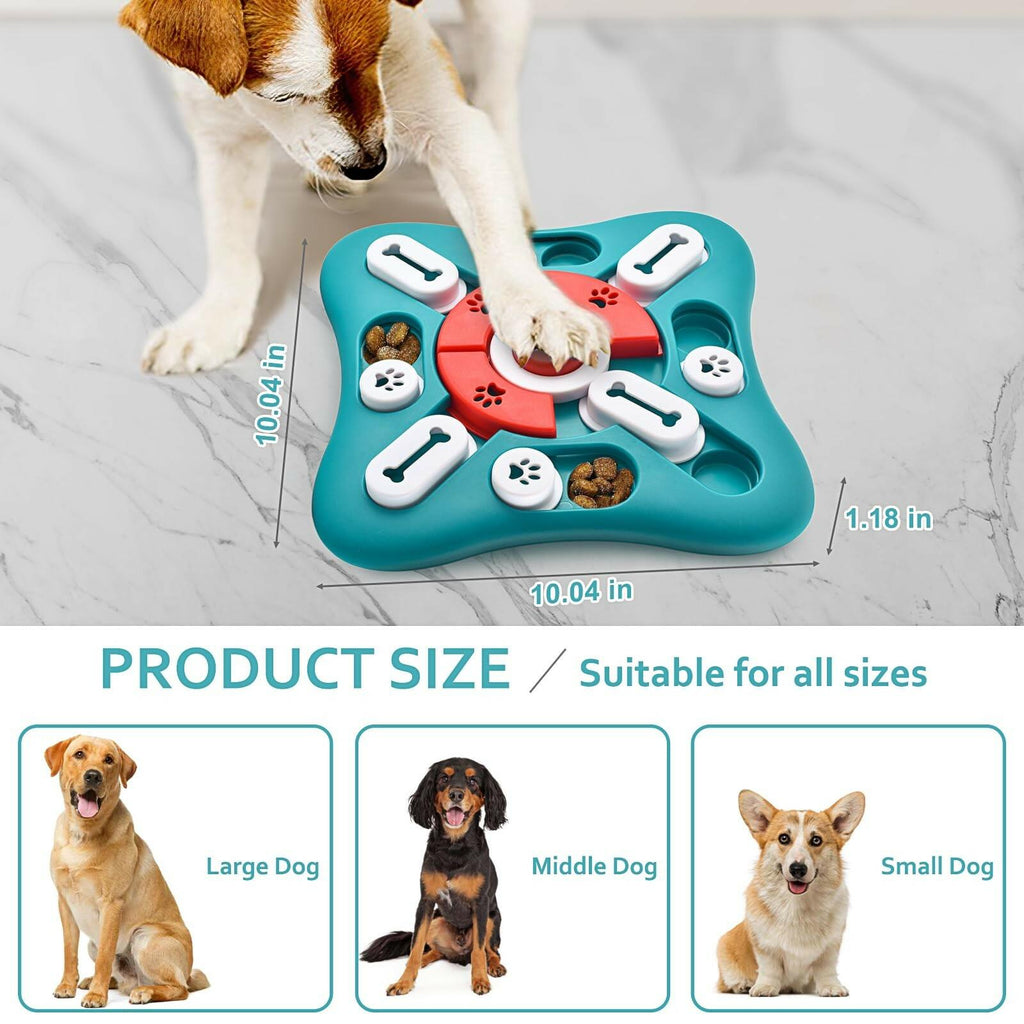 PETSTA Dog Puzzle Toys, Treat Dispensing Dog Enrichment Toys for IQ Training and