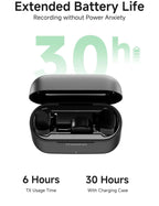 MAONO Wave T1 Mini Wireless Lavalier Microphone for iPhone 17 16 15 & Android