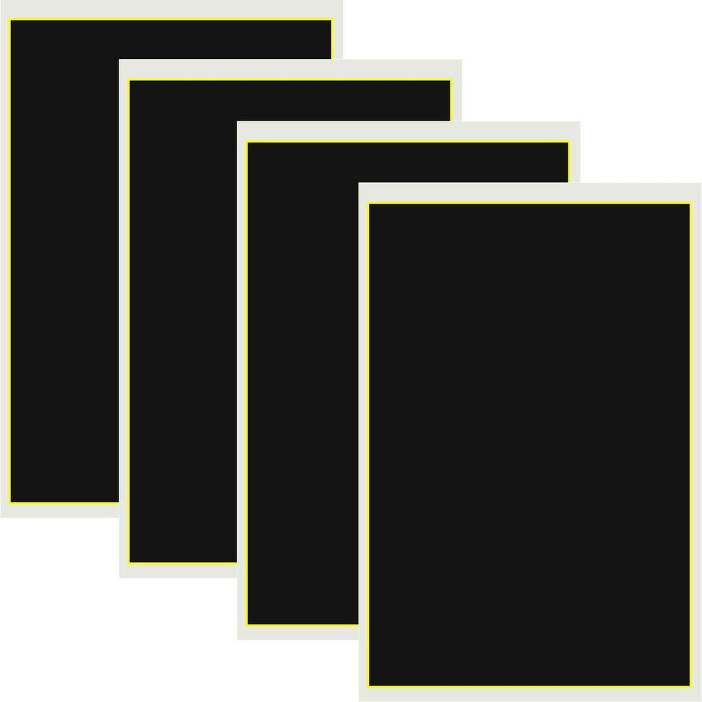 4 Pieces Black Laser Engraving Marking Paper 39x27CM Engraving Color Paper Laser