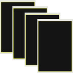 4 Pieces Black Laser Engraving Marking Paper 39x27CM Engraving Color Paper Laser