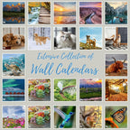 Chocolate Lab 2026 Wall Calendar | 12" x 24" Open | Dog Calendar Photography
