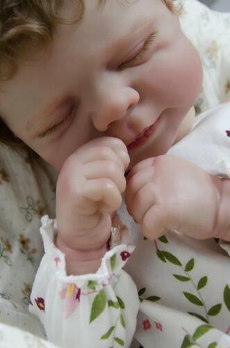 Anano 18" Reborn Baby Doll Vinyl Full Body Girl