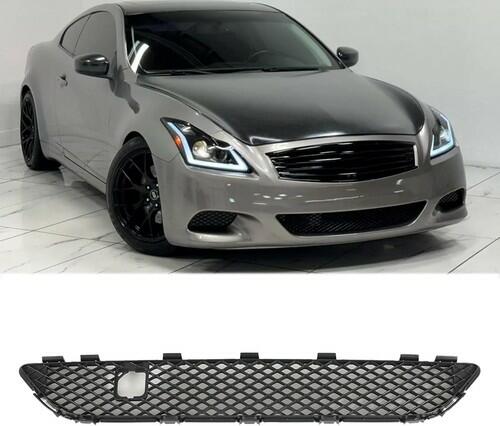MUNALP Front Bumper Grille for Infiniti G37 Q60 2008-2015 2-door