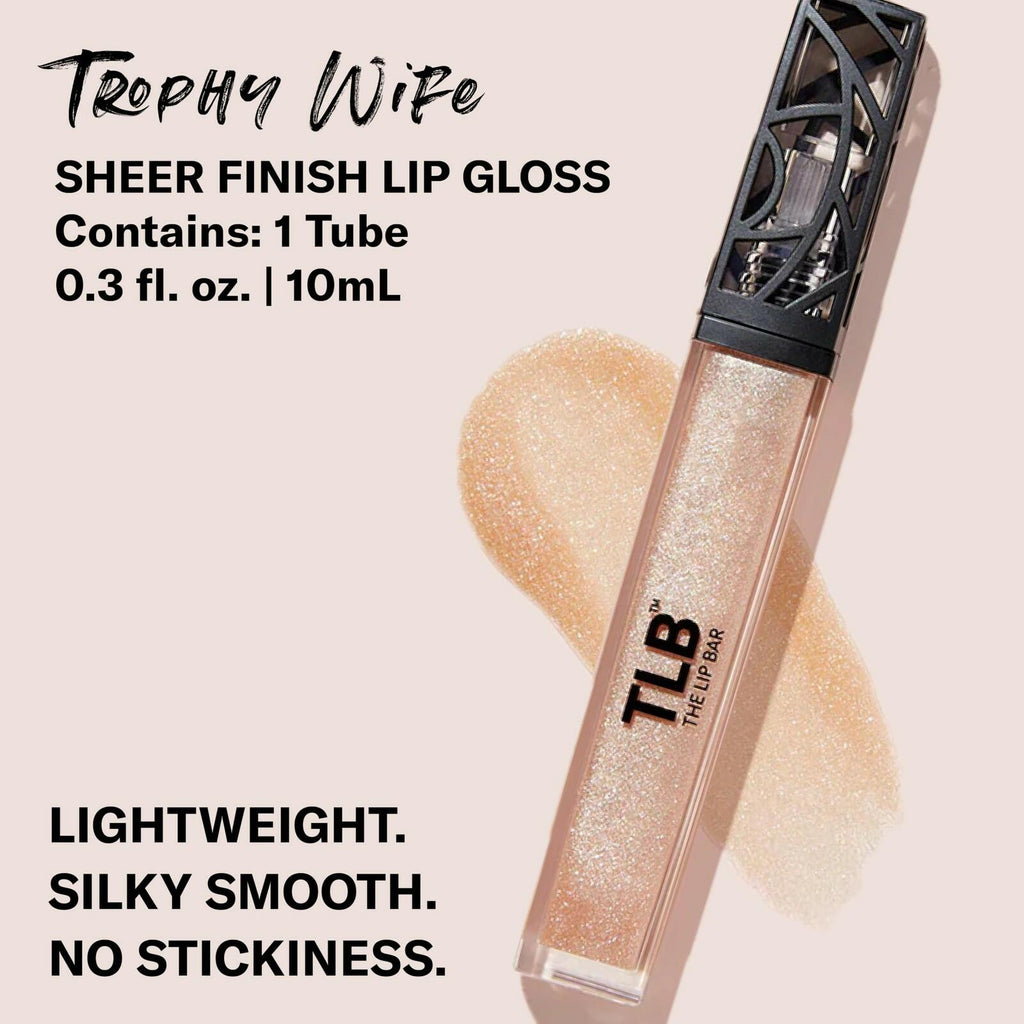The Lip Bar - Lip Gloss, Trophy Wife (Champagne Shimmer) - Gloss Up Sheer Finish
