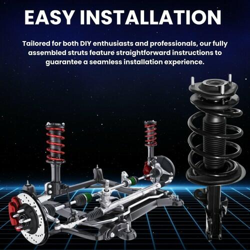 Front Quick Struts Assembly w/Coil Spring Mercedes-Benz E350 E400 2010-2015