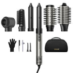 7MAGIC 6 in 1 Multi Hair Styler Dryer Brush, 110,000 RPM High-Speed, Negative
