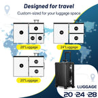 Combo 9 Pack UPGOGO Travel Vacuum Bags for Luggage with Portable Electric