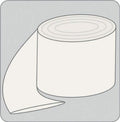1 Roll Medline Non-Sterile Tubular Stockinettes, 3" x 25 Yd
