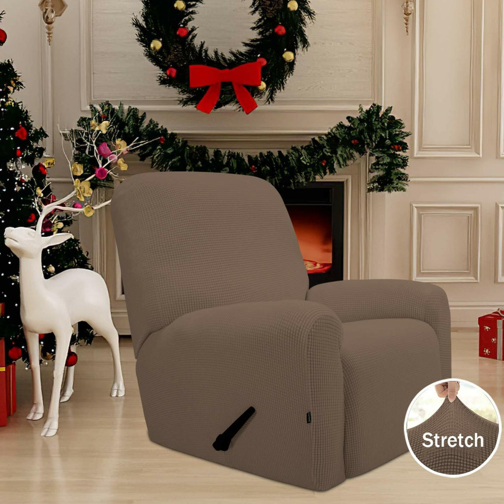 Easy-Going Recliner Stretch Sofa Slipcover Sofa Cover 4-Pieces Furniture