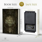 Fake Book Safe Box Combination Lock Hidden Storage Darkest Art Large