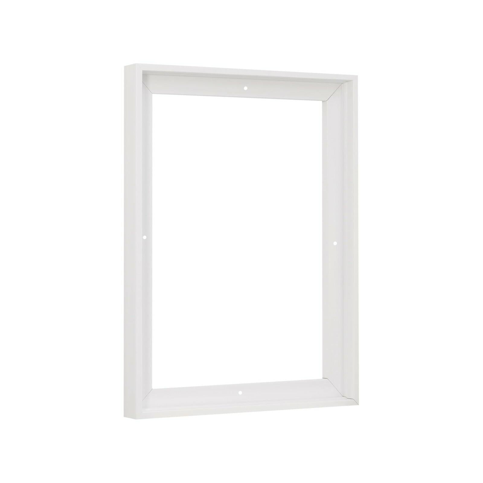 Pixy 30x40 Canvas Floater Frame White Fits 5/8-7/8" Deep Stretched Canvas