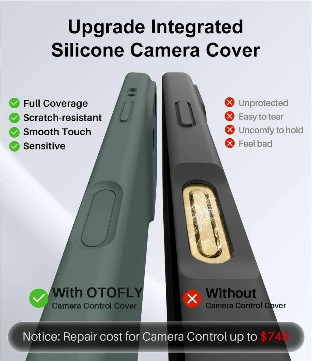 OTOFLY for iPhone 17 Pro Case - Compatible with MagSafe, Camera Control Button &