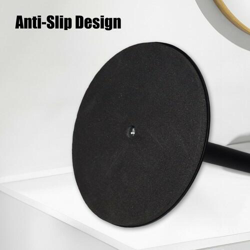 Countertop T-Shaped Stainless Steel Towel Rack, Black Hand Towel Holder with