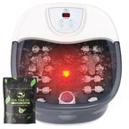ECARBME Foot Spa Bath Massager with Heat, Foot Bath with 22 Massage Rollers,