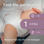 72 Count Bambo Nature Hypoallergenic Baby Diapers, Eco-Labelled Sustainable