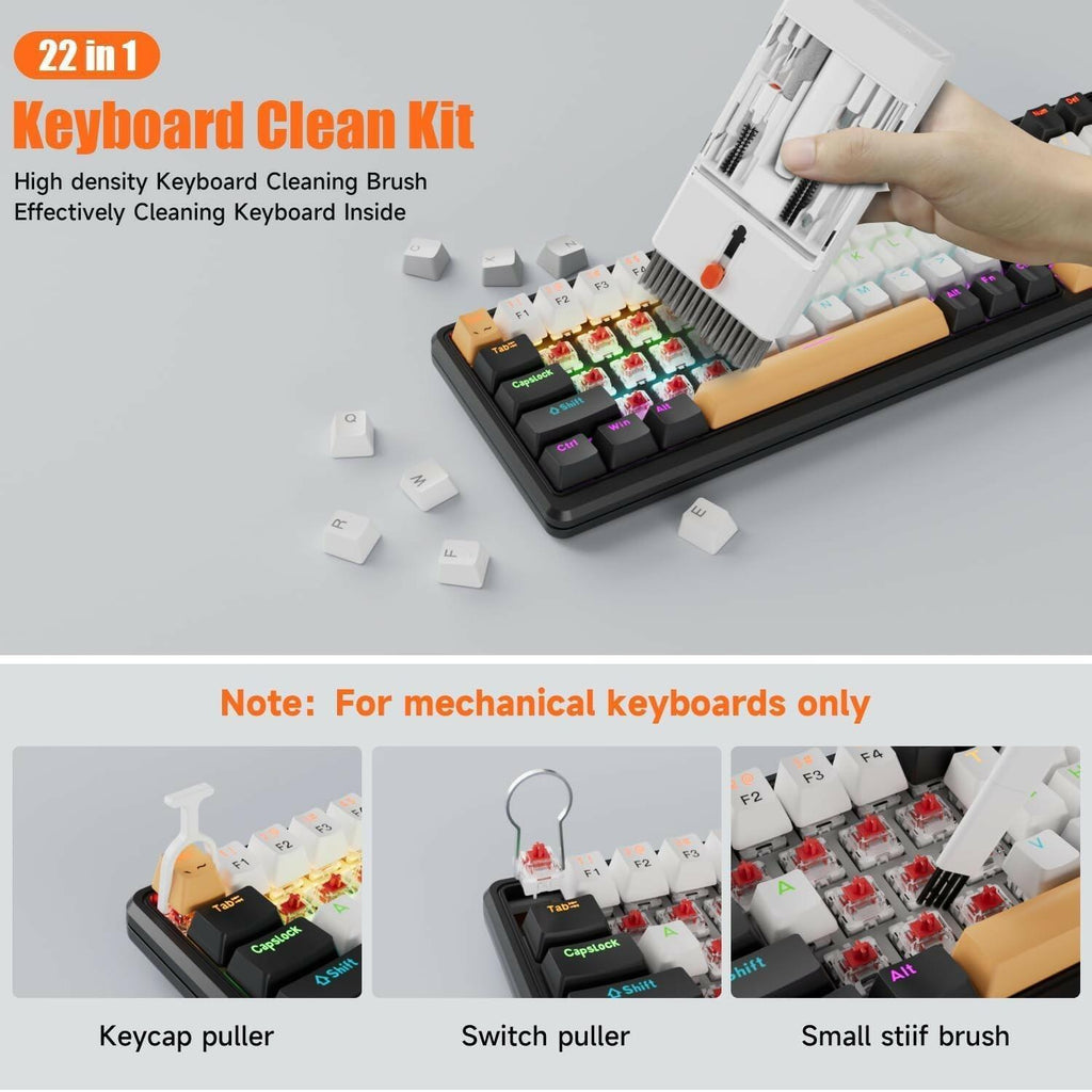 Laptop Cleaning Kit Keyboard Cleaner Brush, 22-in-1 Multi-Function Laptop