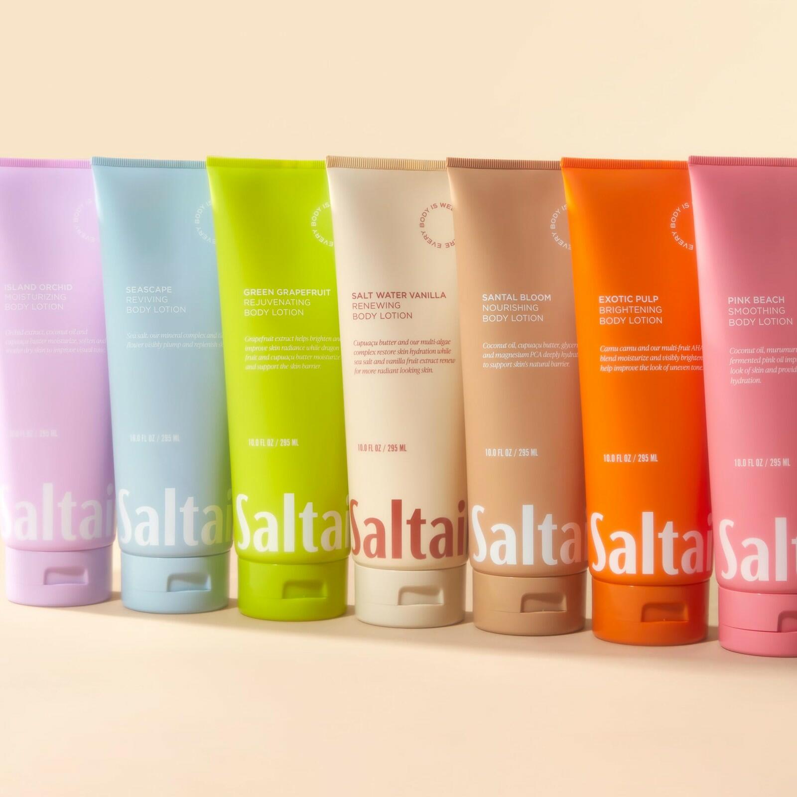 Saltair Body Lotion - 2 Pack Moisturizing Lotion For Dry Skin. Salt Water