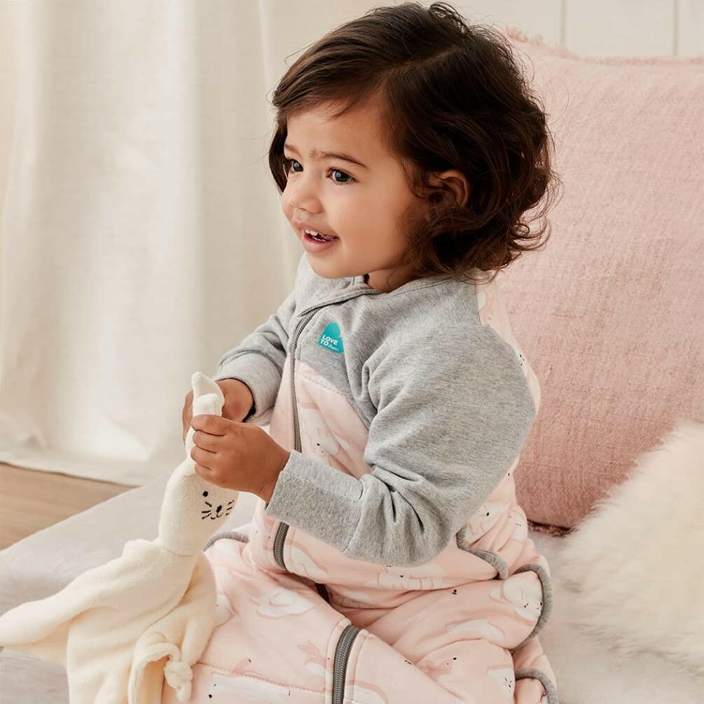 Love to Dream Extra Warm Toddler Sleep Bag (18-36 Mo), Super Soft Temp