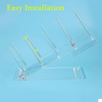 PAMISO Disposable Cups Holder, Large Acrylic Coffee Bar Organizer for 20oz,