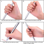 DUNBONG 4 in 1 Multicolor pen, Metal Cased Multifunction Pen, 0.5mm Mechanical