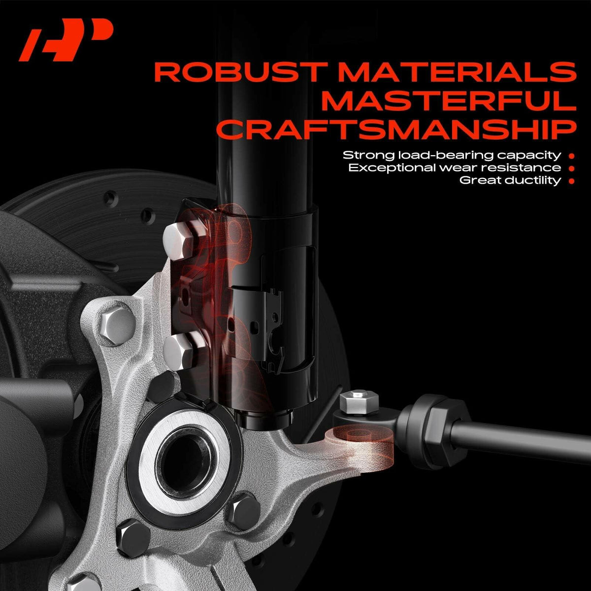 A-Premium Front Left Suspension Steering Knuckle