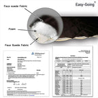 Easy-Going Futon Sofa Slipcover - Reversible Armless Couch Cover - Water