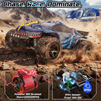 OPEN BOX - DEERC 9308E 1:16 Fast RC Cars for Boys Age 8-12 RC Monster Truck 40