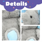 Cuteoy Talking Elephant Repeat What You Say Musical Stuffed Animal Shaking