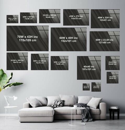 Myphotostation Dandelion Flowers Tempered Glass Wall Art 16x16'' Floral Modern