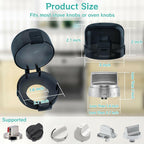 Stove Knob Covers for Child Safety AOSITE Upgraded Gas Knob Covers for Kids