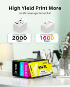 952XL Ink Cartridges Combo Pack Compatible for HP 952XL 952 XL Black Color Combo