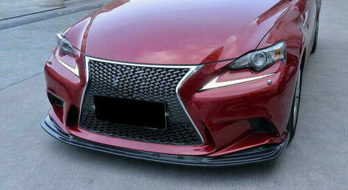 Gloss Black Front Bumper Lip Splitter for Lexus IS250 IS300 IS350 F Sport 14-16
