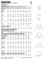 McCall Pattern 6-8-10-12 6-8-10-12-14..