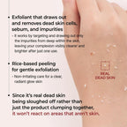 Dr.Melaxin Peel Shot Glow Black Rice Peeling Ampoule 80ml, Dead Skin Remover