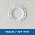 6 Inch Recessed Light Goof Rings, Beveled Design for Canless Slim Recessed