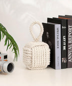 Optish Decorative Door Stoppers for Standard Interior Doors - Cute Rope Knot