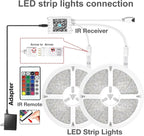 DAYBETTER LED Strip Lights 130ft Lights Strip for Bedroom, Desk, Indoor Room
