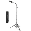 Elitehood Aluminum Foldable Microphone Stand, 82’’ Tall & Height Adjustable Mic