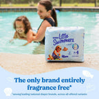 54 Count Huggies Little Swimmers Size 4 Diapers 24-34 lbs