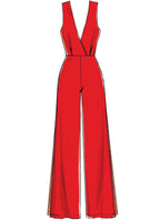 McCall Pattern Create It Women's Close Fitting Pull-On Jumpsuit, Sizes 6-14
