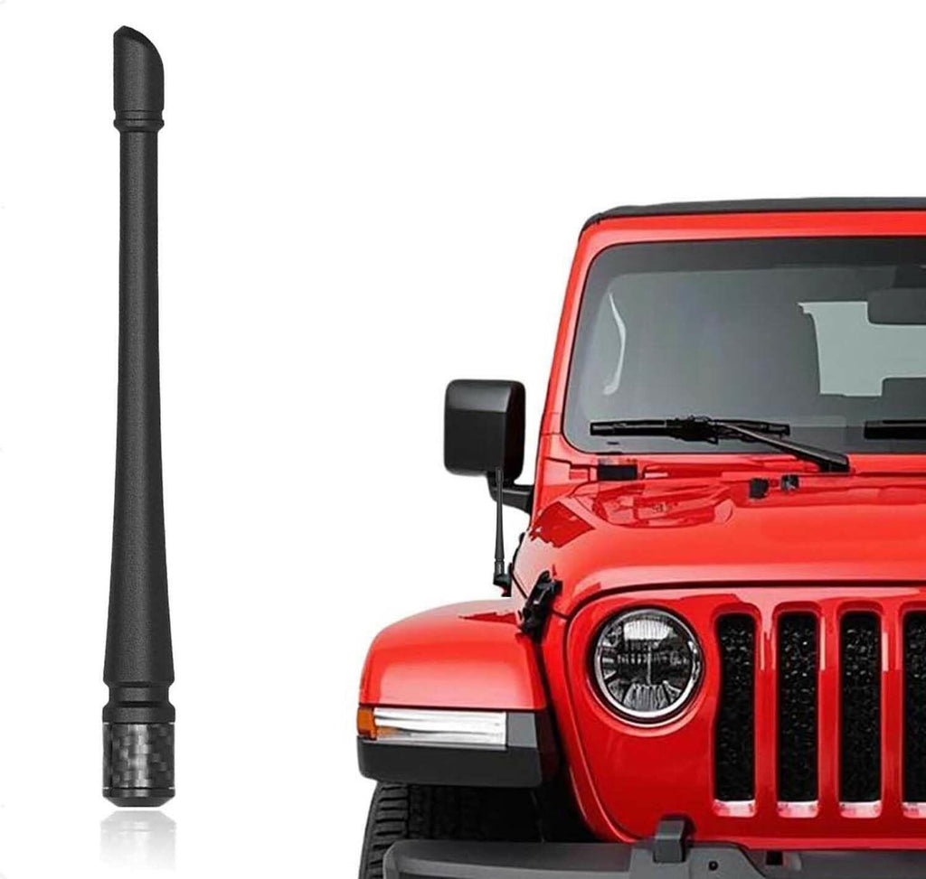 VAGMI 7 Inch Antenna Compatible with Jeep Wrangler Gladiator JK JKU JL JLU TJ