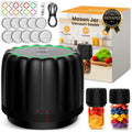 Snuuoby 2026 Upgraded Electric Mason Jar Vacuum Sealer Kit with Wide and Regular