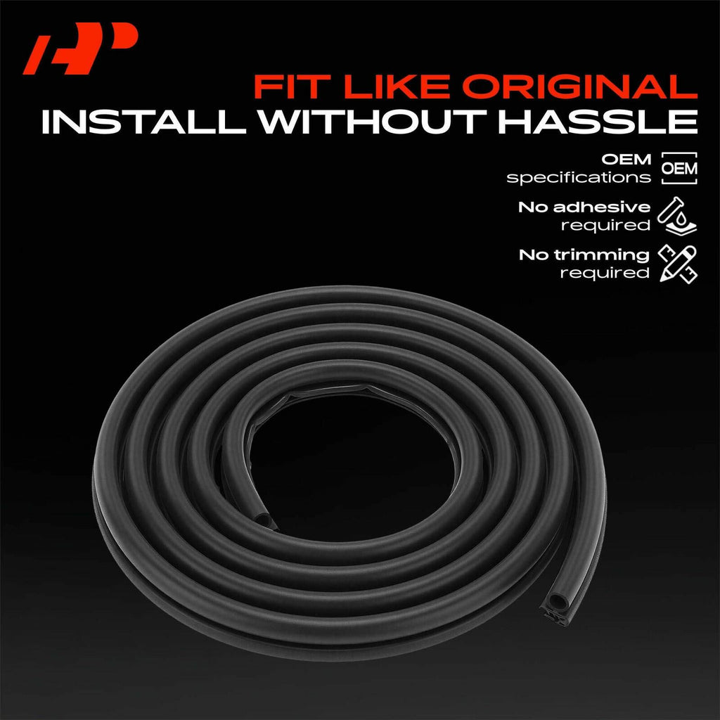 2Pack Front Door Weatherstrip Seal for Chevy Silverado 1500 Tahoe GMC Sierra