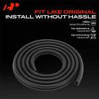 2Pack Front Door Weatherstrip Seal for Chevy Silverado 1500 Tahoe GMC Sierra