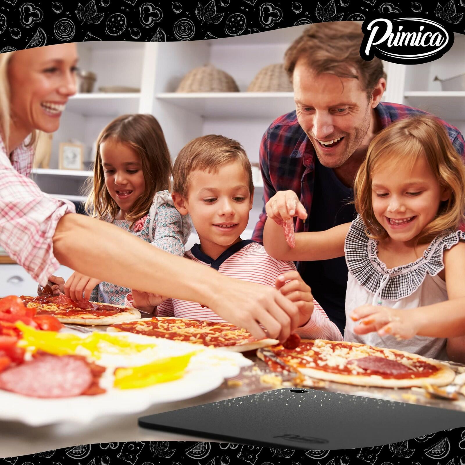 Primica Pizza Steel XL for Oven & Grill,16"x13.4", The Ultimate Crust Game