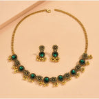 Frodete Indian Jewelry Sets for Women Traditional Bohemian Wedding Jewelry Set